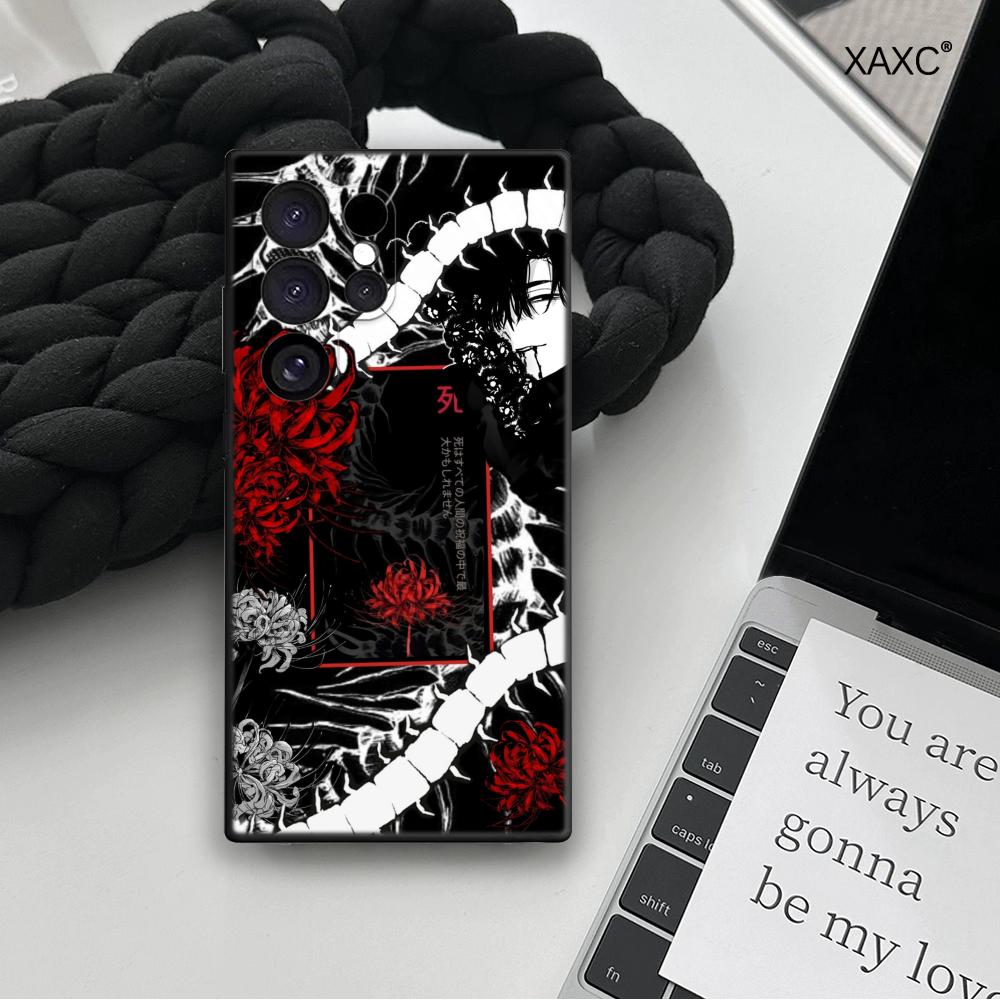 Samsung Galaxy A55 - Nieuwe coole T-Tokyo Ghoul anime telefoonhoes