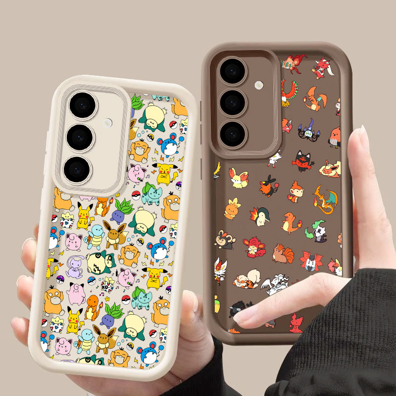 Samsung Galaxy S24 - Schattige Cartoon P-Pokemons S26 Ultra Hoesje