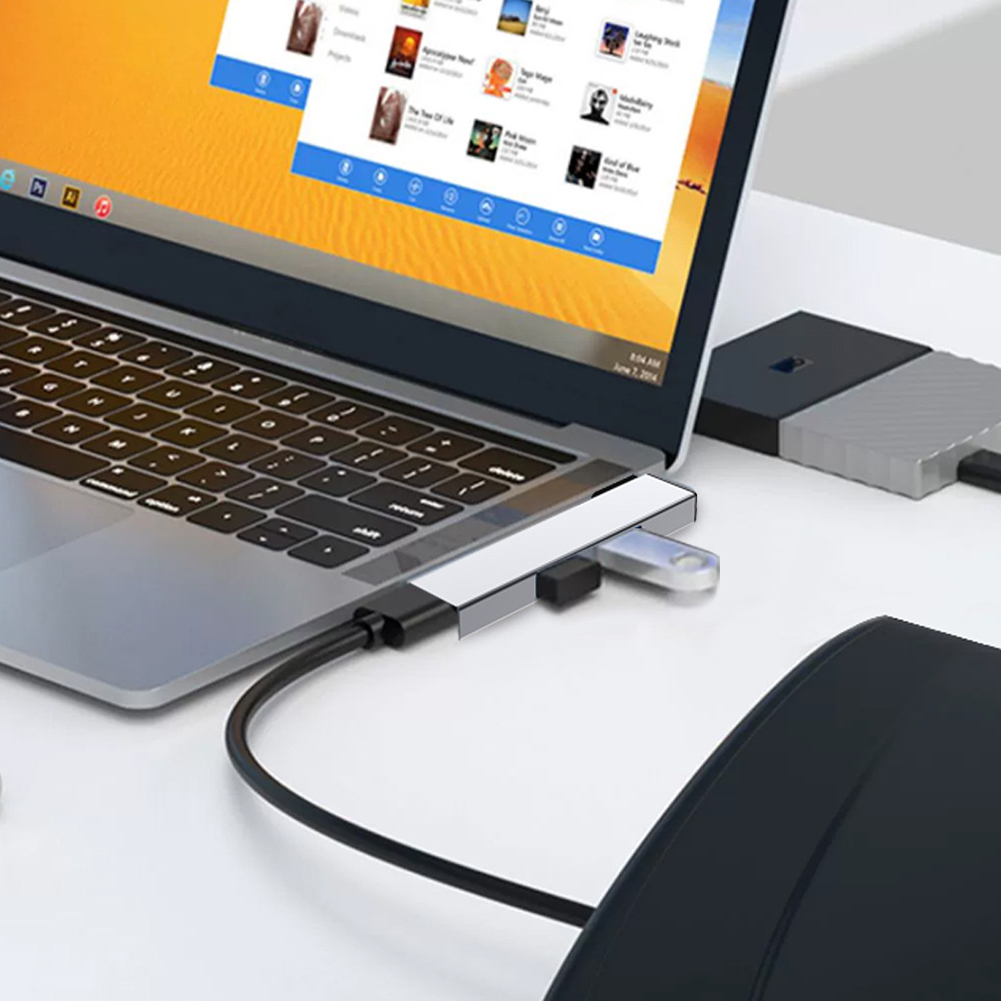 Usb Hub Type C - 3-in-1 USB-dockingstation OTG USB 3.0/Type-C 3.0