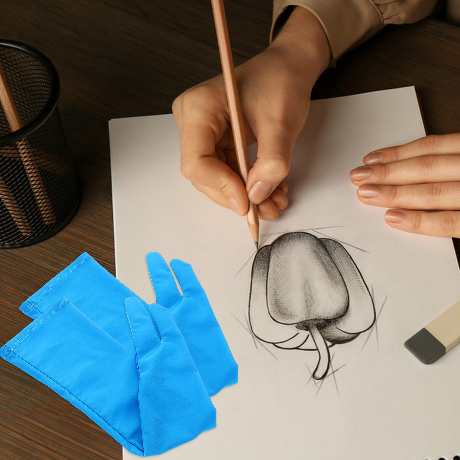 1 paar tekenhandschoenen, hand - Drawing Glove Artist recensie en prijs