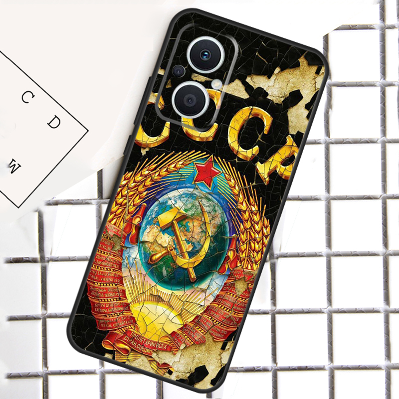 Vintage USSR CCCP hoesje voor  - Oppo Reno 12 recensie en prijs