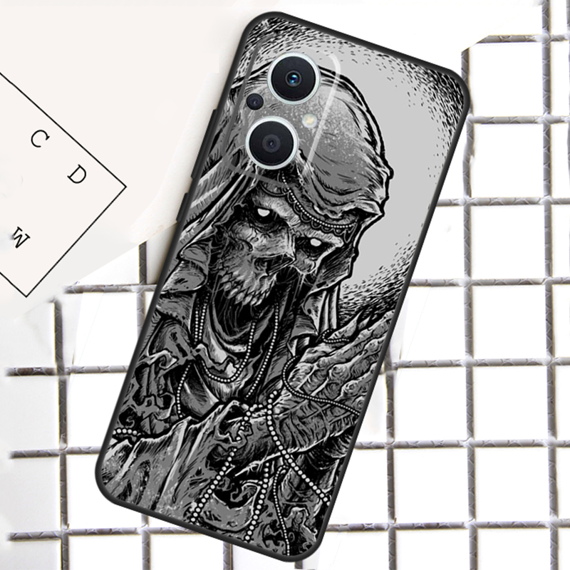 Gothic Fashion Skull-hoesje vo - Oppo Reno 12 recensie en prijs