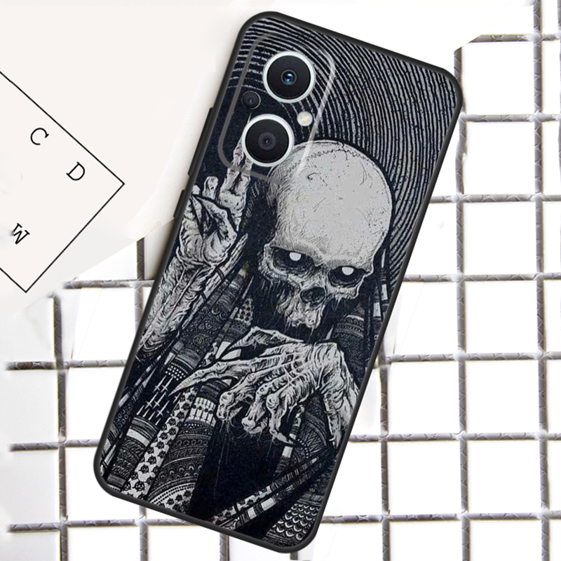 Gothic Fashion Skull-hoesje vo - Oppo Reno 12 recensie en prijs