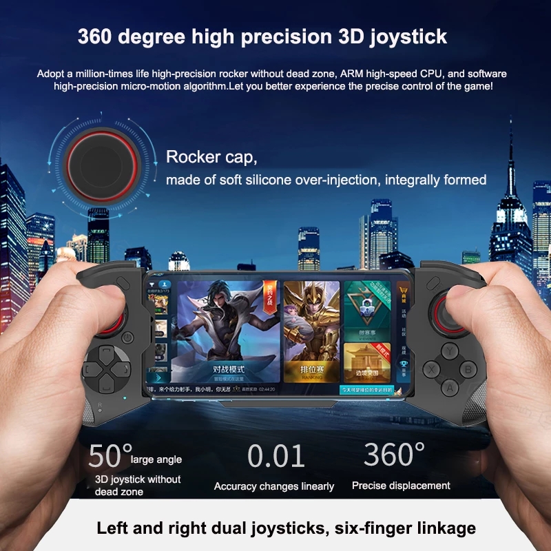 Gamepad voor iPhone Android mo - Android Tablet Gaming Accessories recensie en prijs