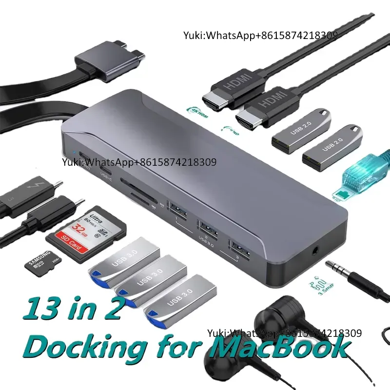 Hot verkopende Dual Display Sc - Usb Hub Type C recensie en prijs