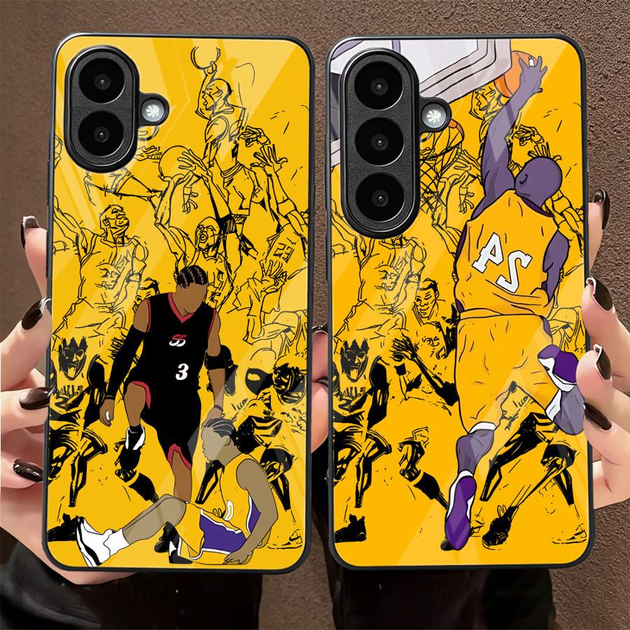 Cartoon basketbalster hoesje v - Samsung Galaxy A55 recensie en prijs