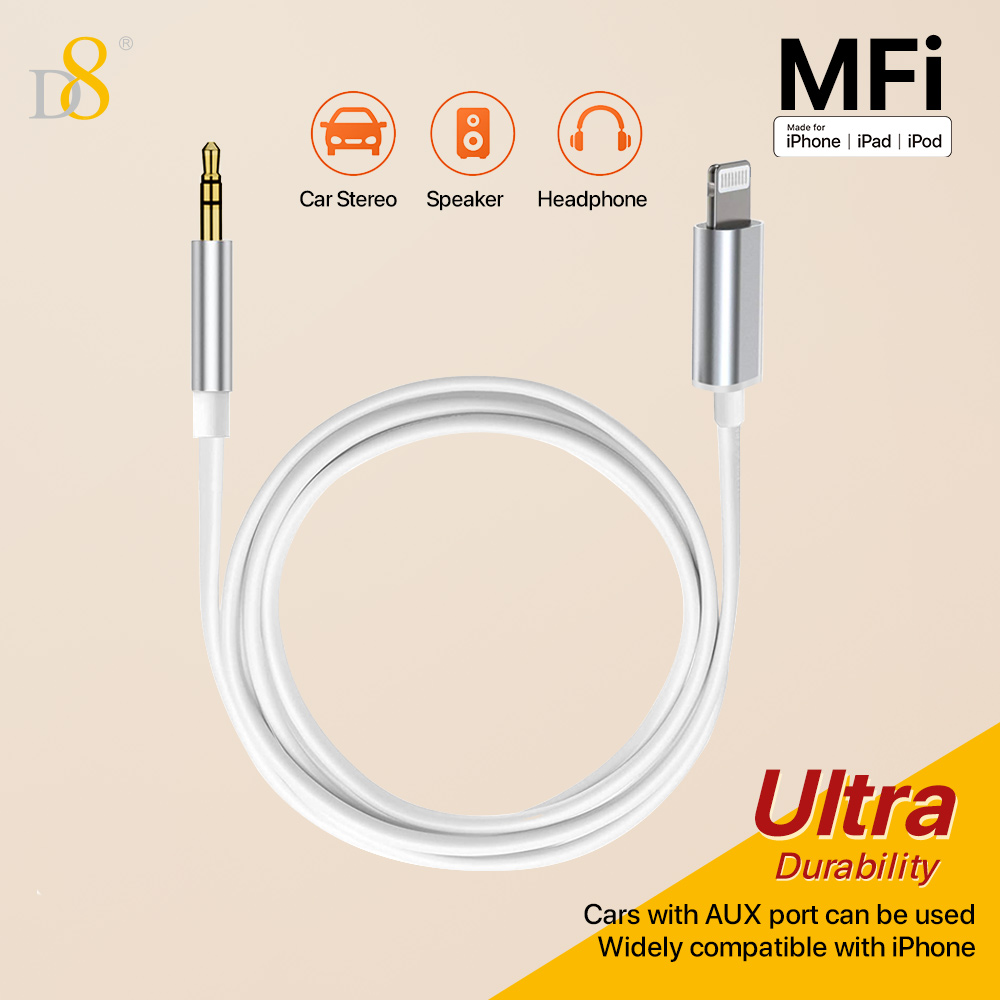 D8 Lightning naar 3,5 mm audio - Wired Earphone Lightning recensie en prijs