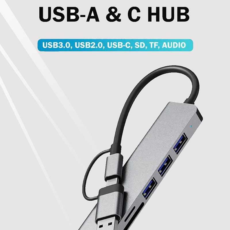 Type-C Hub USB Splitter 8-in-1 - Usb Hub Type C recensie en prijs