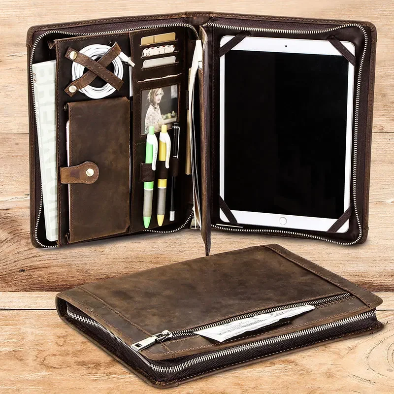 Leren tabletopbergtas voor App - Tablet Tech Accessories recensie en prijs