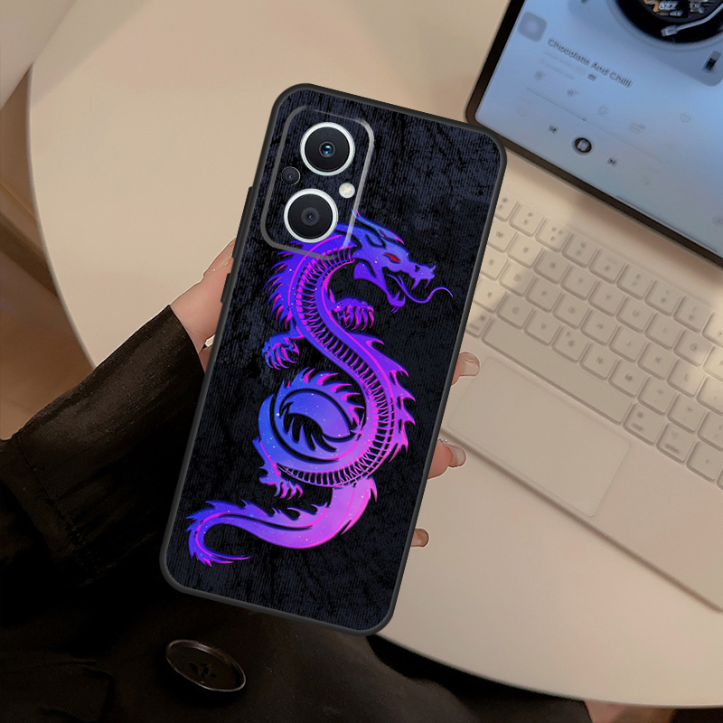 Dragon Dark-thema hoesje voor  - Oppo Reno 12 recensie en prijs