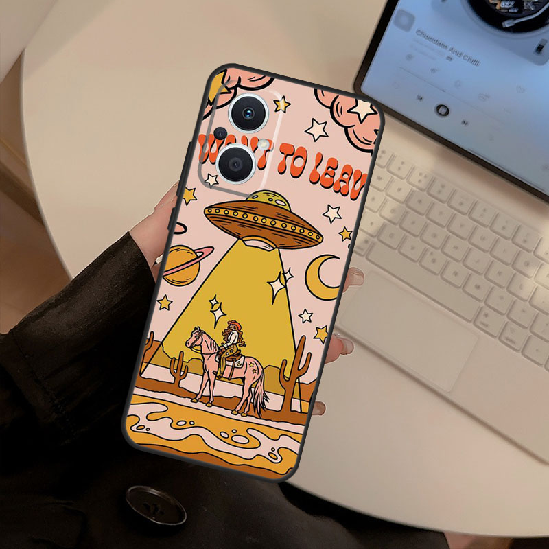 Space Cowgirl-hoesje voor OPPO - Oppo Reno 12 recensie en prijs