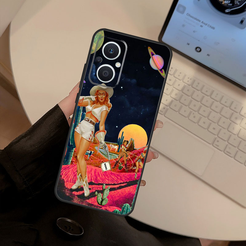 Space Cowgirl-hoesje voor OPPO - Oppo Reno 12 recensie en prijs