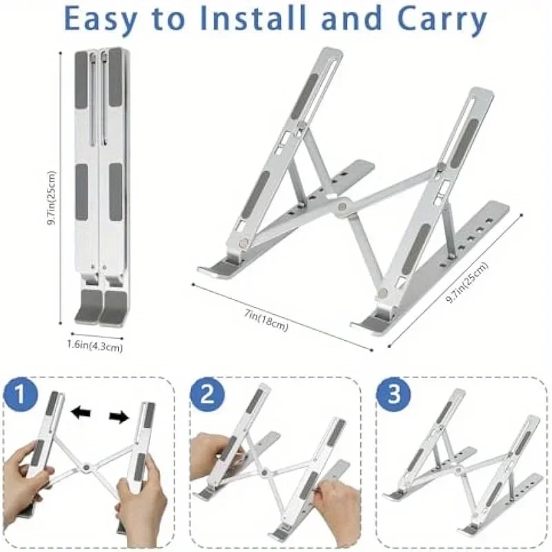 Laptopstandaard van aluminiuml - Cooling Stand Tablet recensie en prijs