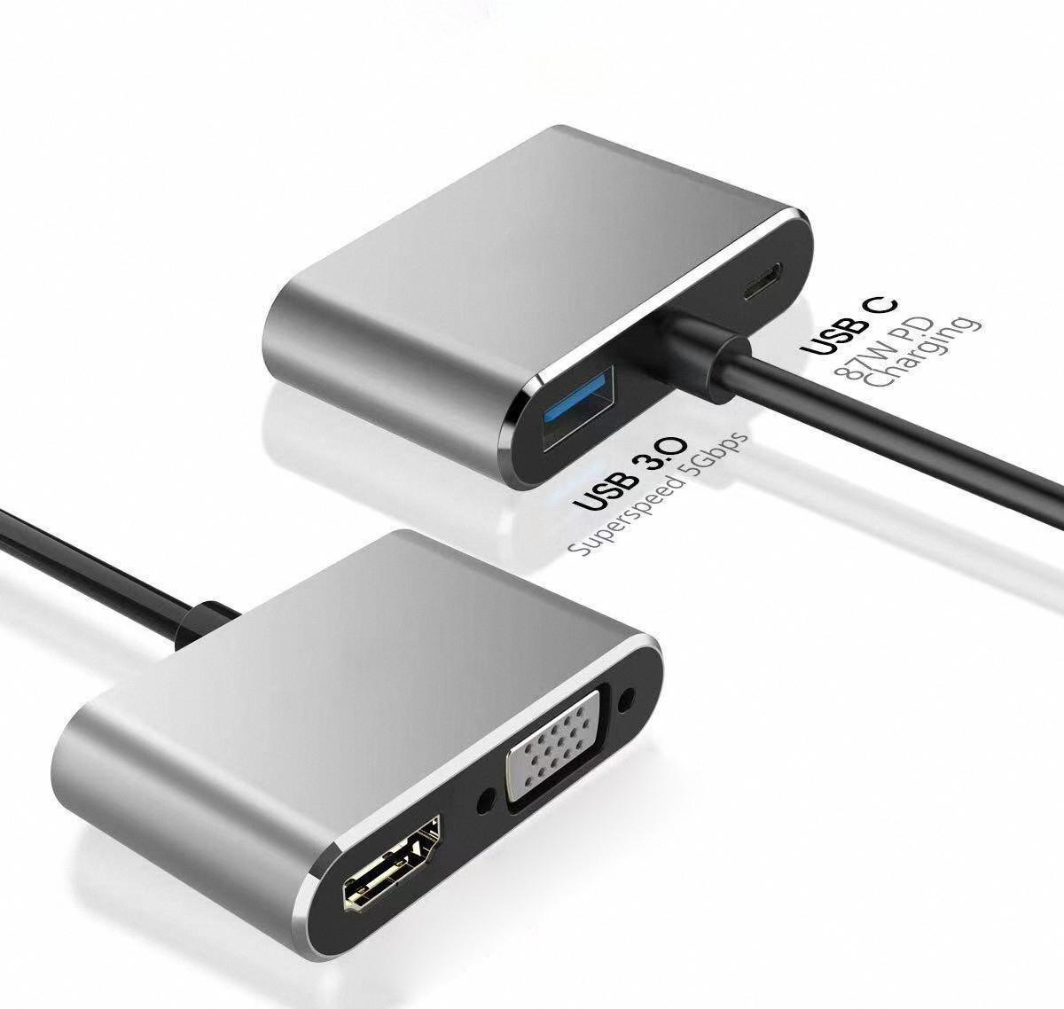 4K USB Type-C naar VGA 1080P U - Usb Hub Type C recensie en prijs