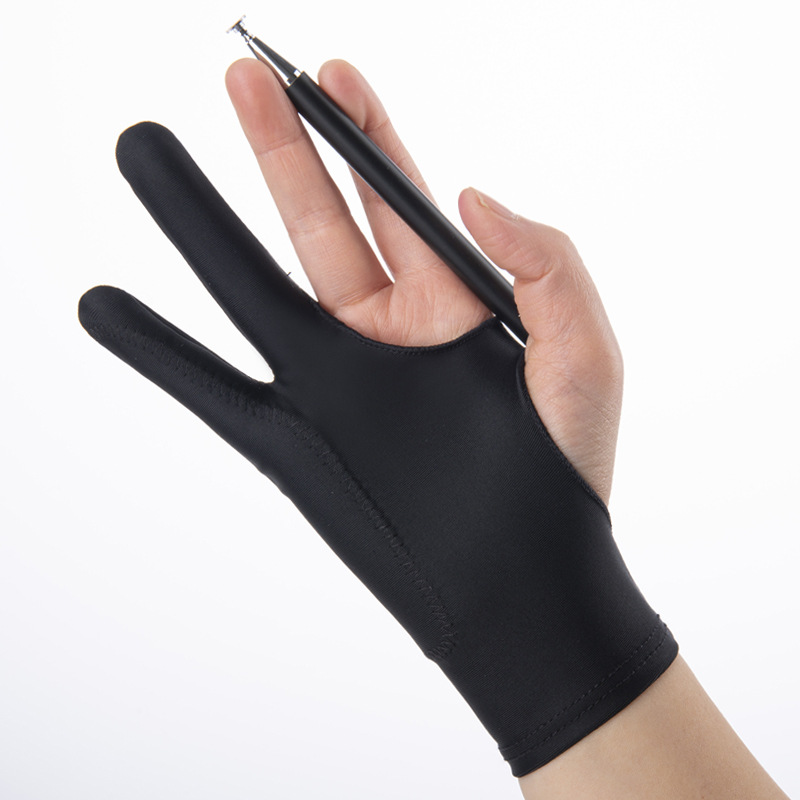 1PC Handschilderen met twee vi - Drawing Glove Artist recensie en prijs